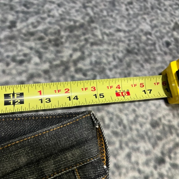 7 For All Mankind Jeans Womens 26 (29x32) Black Bootcut Low Rise Vintage Y2K - Picture 9 of 16